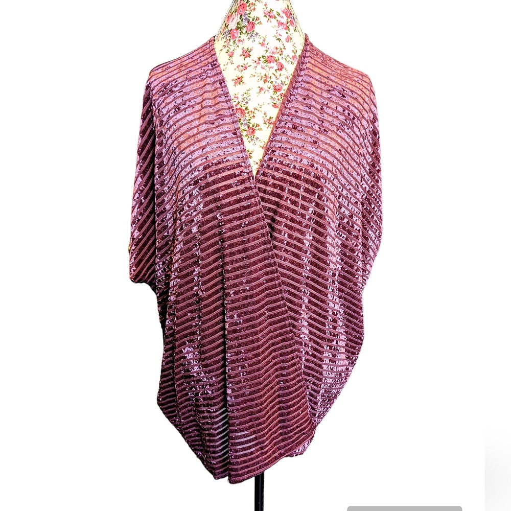 JM Fleurette open-front cardigan